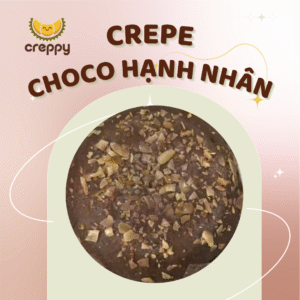 Crepe choco hạnh nhân