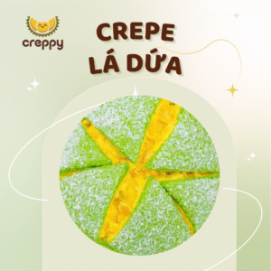 Crepe lá dứa