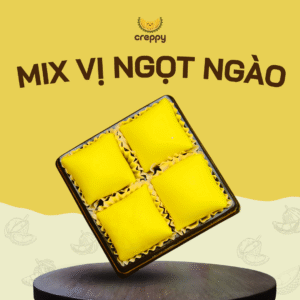 Crepe mini nguyên vị