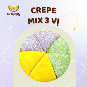 Crepe mix 3 vị